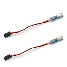 2X PWM Relay 5V Receiver 20A Electronic Controller Module DIY Model Universal -Off for FPV RC Drone