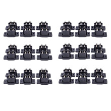 30 X AC 250V 2.5A IEC320 C7 Socket Solder Cup Pins Power Connector