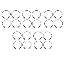 20pcs 3.5mm Plug Jack to RJ9 for Headset to for Office Phone Adapter Cable