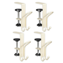 Hanger with Double Hooks, 2 in 1 Mantel Hangers for Garland, Heavy Duty No Drill Holder for Home Decoration