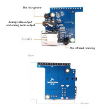 4X for Orange Pi Zero/ R1/Zero / 2 Development Board Special Adapter Board 13Pin Function Expansion Board Module