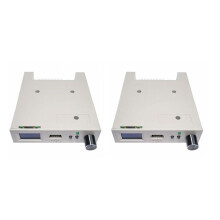 2X SFRM44-U100LQD-435 Floppy Drive Emulator with OLED Screen & Rotary Encoder OLED Flash Floppy Drive