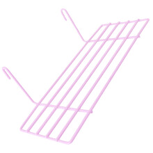Pink Iron Parrot Stand for Cage Wall Hook