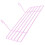 Pink Iron Parrot Stand for Cage Wall Hook 1