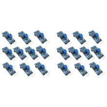 20PCS TCRT5000 Infrared Reflective Sensor Module IR Barrier Track Photoelectric for Car Robot