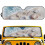 Windshield Sun Shade for Jeep Wrangler 2007–2023 Beach 1