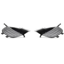1 Par de Luzes Indicadoras Laterais Dinâmicas de LED Lâmpadas Indicadoras de Pisca-Pisca 95563103310 para  Cayenne 955 2003-2006