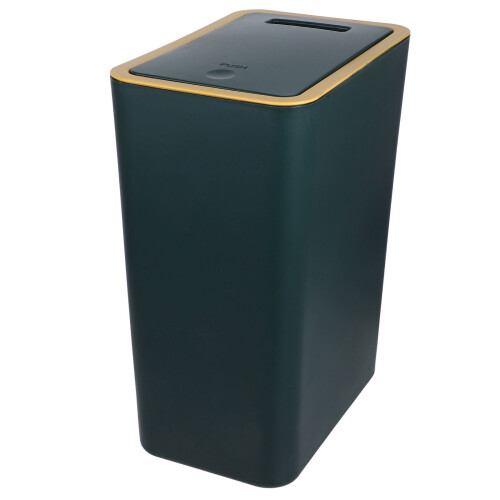 Rectangular Kitchen Trash Can with Lid 1