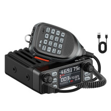 AR-8118 Dual Band Mobile Radio 25W HD Voice 200CH Dual PTT HD Vioce Car Radio Long Range VHF UHF Anti-Interference