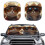 Cat Design Car Sun Shades 2 PCS Front Window Visor 1