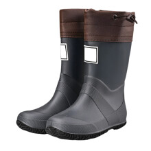 Rain Boots for Boys and Girls Rubber Mid-Calf 4-4.5 Years