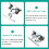 3Pcs Spring Loaded Door Easy Lock Stop Catch Release Clamp Double Roller Catch (Mp-4) 4