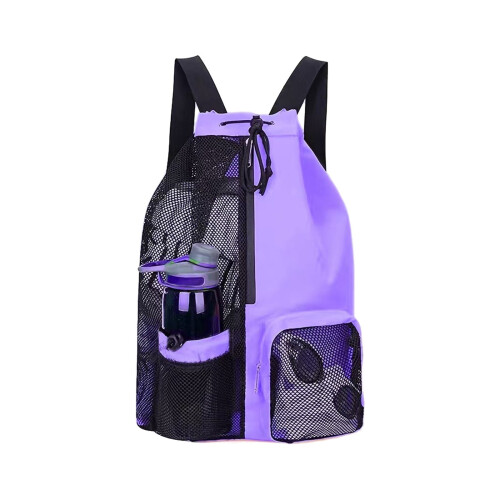 Mesh Drawstring Swim Bag Wet Bag Lightweight Large 1