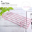 Pink Iron Parrot Stand for Cage Wall Hook 7