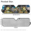 Windshield Sun Shade Sea Turtle Design 16.14" x 52.95" UV 5