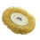 5 Inch Soft Copper Wire Brush Wheel for Bench Grinder 4