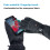 Rechargeable Heated Gloves USB-C 3 Heat Settings 6.5H 5