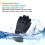 Rechargeable Heated Gloves USB-C 3 Heat Settings 6.5H 7