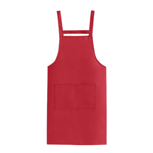 Adjustable Crossback Apron Polyester Canvas with Pockets