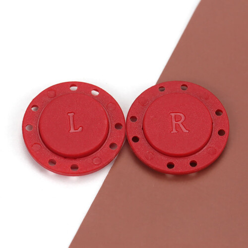 Magnetic Clothing Buttons Round Concealed Snap 5 Pcs
