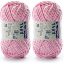 Chenille Yarn for Crocheting Fluffy Baby Yarn 50g 60m