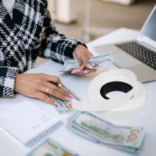 Money Binder Cash Saving Bands Elastic Currency Organizer 1