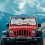 Windshield Sun Shade for Jeep Wrangler 2007–2023 Beach 3