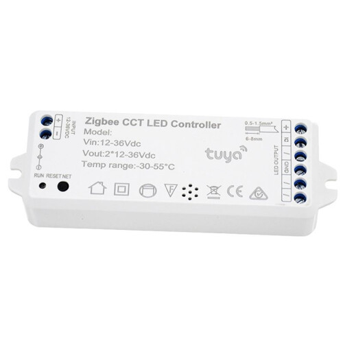 Tuya Zigbee 2811cob DC12V 36V LED Light Strip Controller Fantasy Light Strip Controller with Sound Pickup Function 1