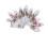 Christmas Light String Santa Snowman 10 LED 6.5FT Battery 1
