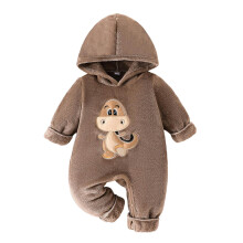 Dinosaur Romper Hooded Jumpsuit for Baby Boys 3-24 Months