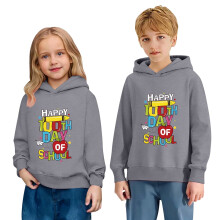 100 Days of School Sweatshirt Kids Long Sleeve Casual