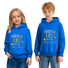 Kids Hooded Sweatshirt for 100th School Day Celebration