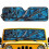 Blue Camo Windshield Sun Shade for Jeep Wrangler 1