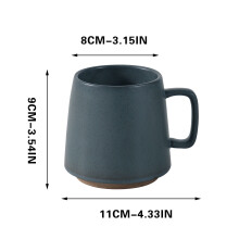 Japanese ceramic coffee mugs handmade gradient porcelain