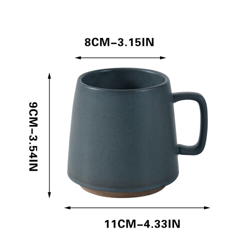Japanese ceramic coffee mugs handmade gradient porcelain