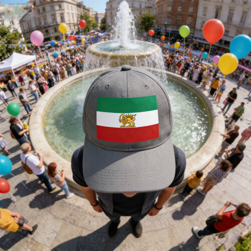 Iran Flag Baseball Cap Unisex Adjustable Sun Hat 2