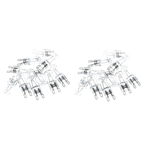 20 G9 Halogen Bulb Bulb 40W 40 Watte Bright White 1
