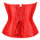 Women's Plus Size Lace-Up Corset Top 4