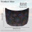 Stretchable colorful cobweb car hood cover universal fit 7
