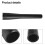 Bicycle Front Fork Head Tube 28.6 x 39.8 x 250 mm 5