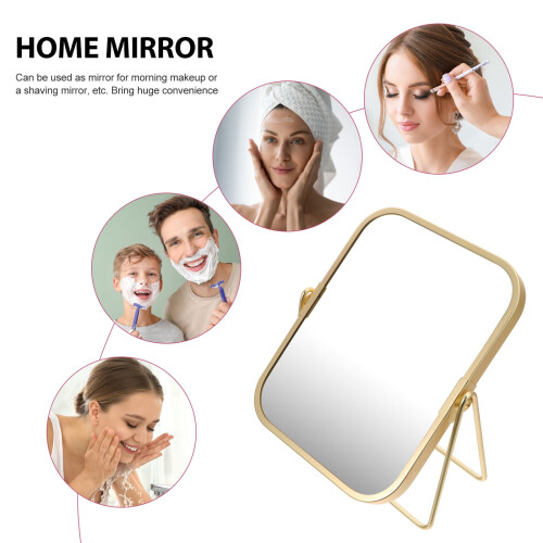 NICEXMAS Women Desktop Makeup Mirror 1 Pack 1