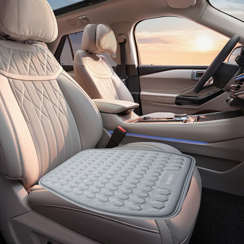 Car Seat Cushion Cool Ventilation Ice Silk 1pc 1