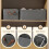 Organisateur de placard pliable gris 3 pièces 6