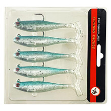 Artificial Swimbait Saltwater Pre-Rigged Soft Lure