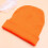 Strickmütze aus Wolle, Unisex, Orange 4