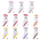 Cotton Workout Socks Breathable with Grips 6