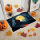 Halloweenmatta Vardagsrum Pumpa Design Höstdekor 6