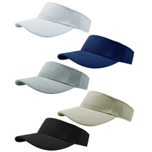 Casquette de sport à visière ajustable pour femmes et hommes (lot de 5)