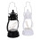 Lantern DIY Craft Bead Candle Keychain Earrings White 2 pcs 1