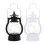 Lantern DIY Craft Bead Candle Keychain Earrings White 2 pcs 5
